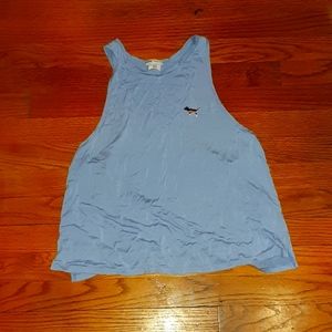 Blue tank top like
